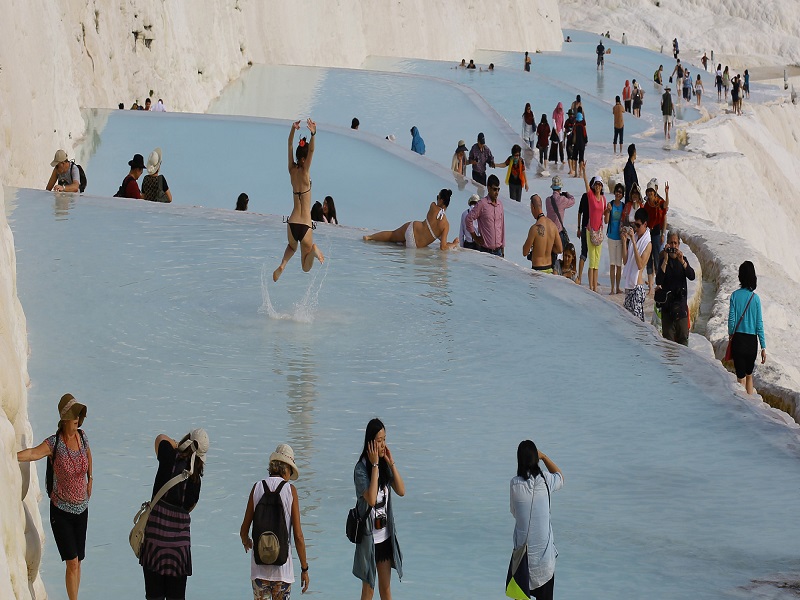 From Icmeler: Day Trip to Pamukkale w/ Breakfast &Lunch - Image 4