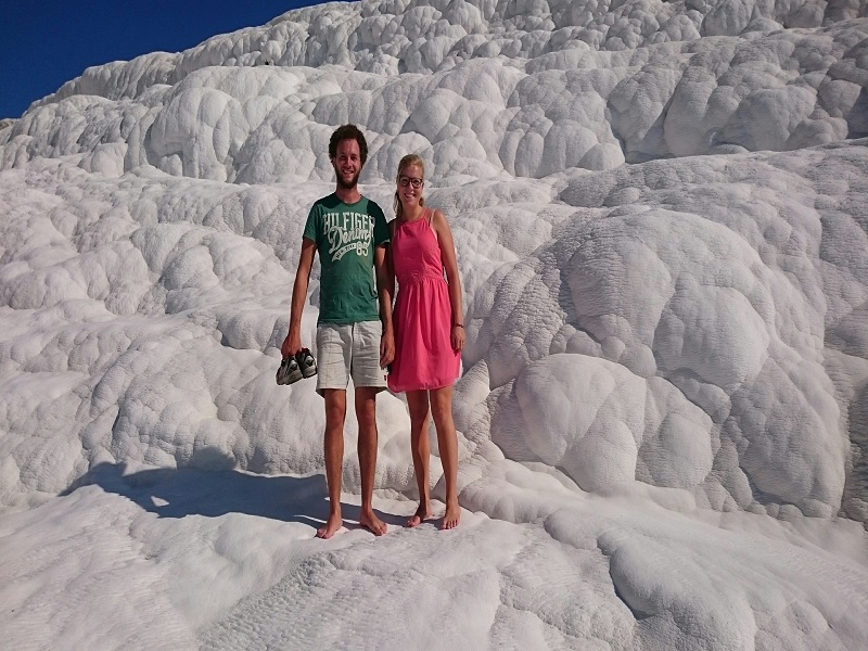 From Icmeler: Day Trip to Pamukkale w/ Breakfast &Lunch - Image 1