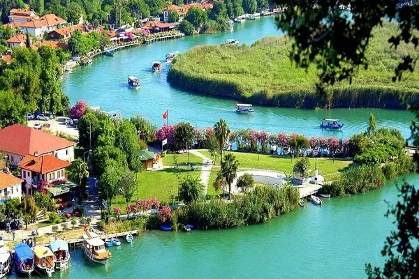Icmeler: Dalyan Köyceğiz, Mud Bath, Thermal Bath, King Tombs (By Bus)