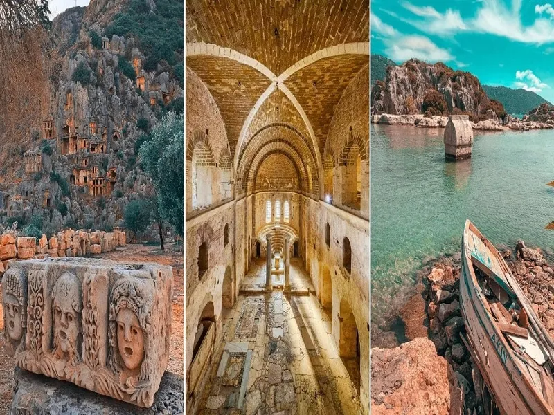 Kemer: Demre, Myra, & Kekova Island Tour w/ Lunch and Boat