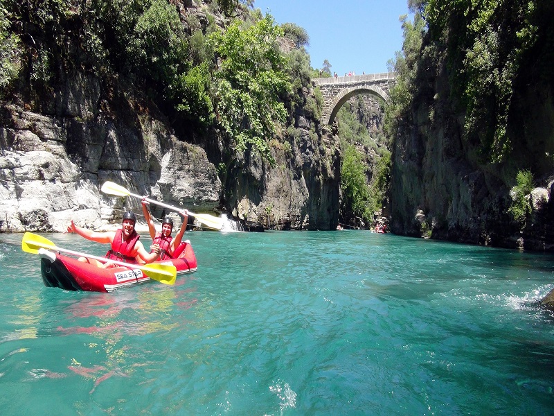 Rafting in Kemer is held in the Antalya Manavgat Koprulu Canyon - Image 4