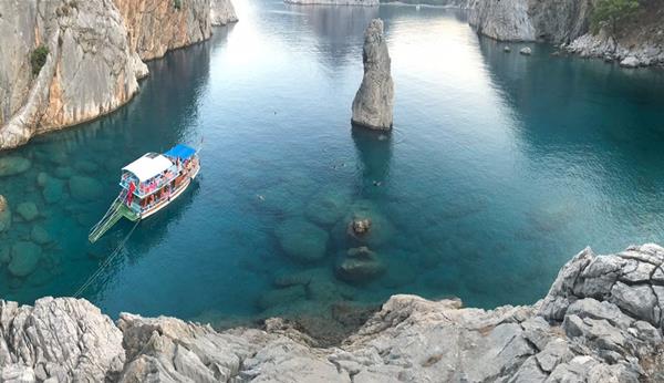 Однодневная морская прогулка из Кемера в заливы Сазак и Генуэзскую бухту Порту с обедом. - Image 6